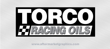 Torco Oils Decals - Pair (2 pieces)